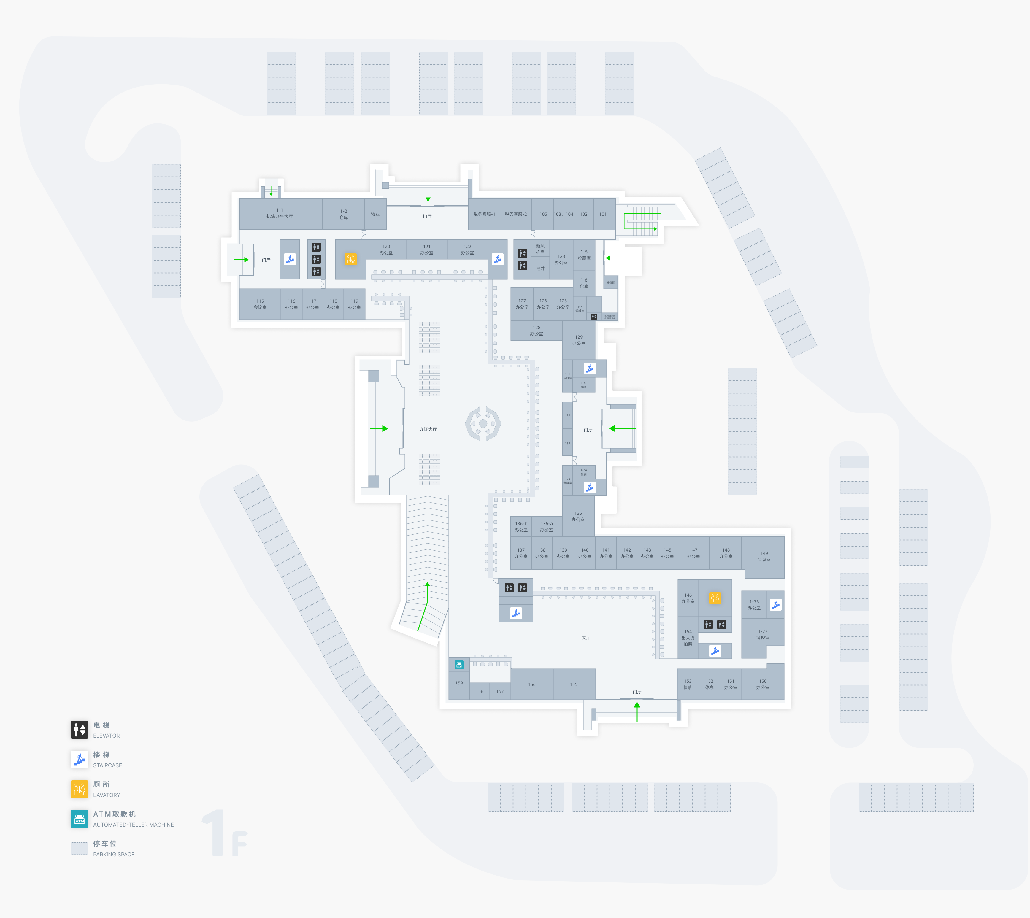 空间矢量化管理系统界面展示