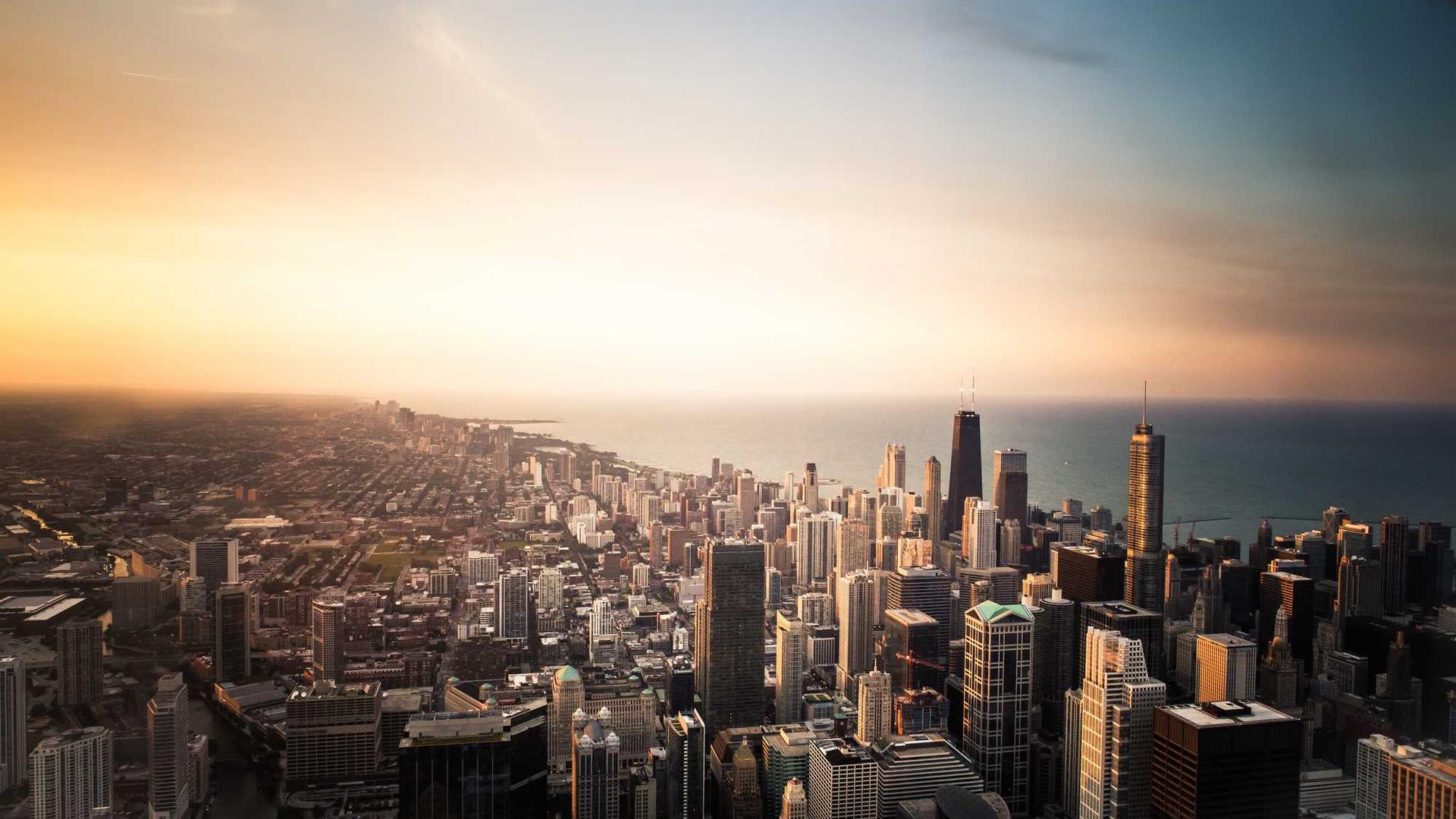 政府办公楼群外观