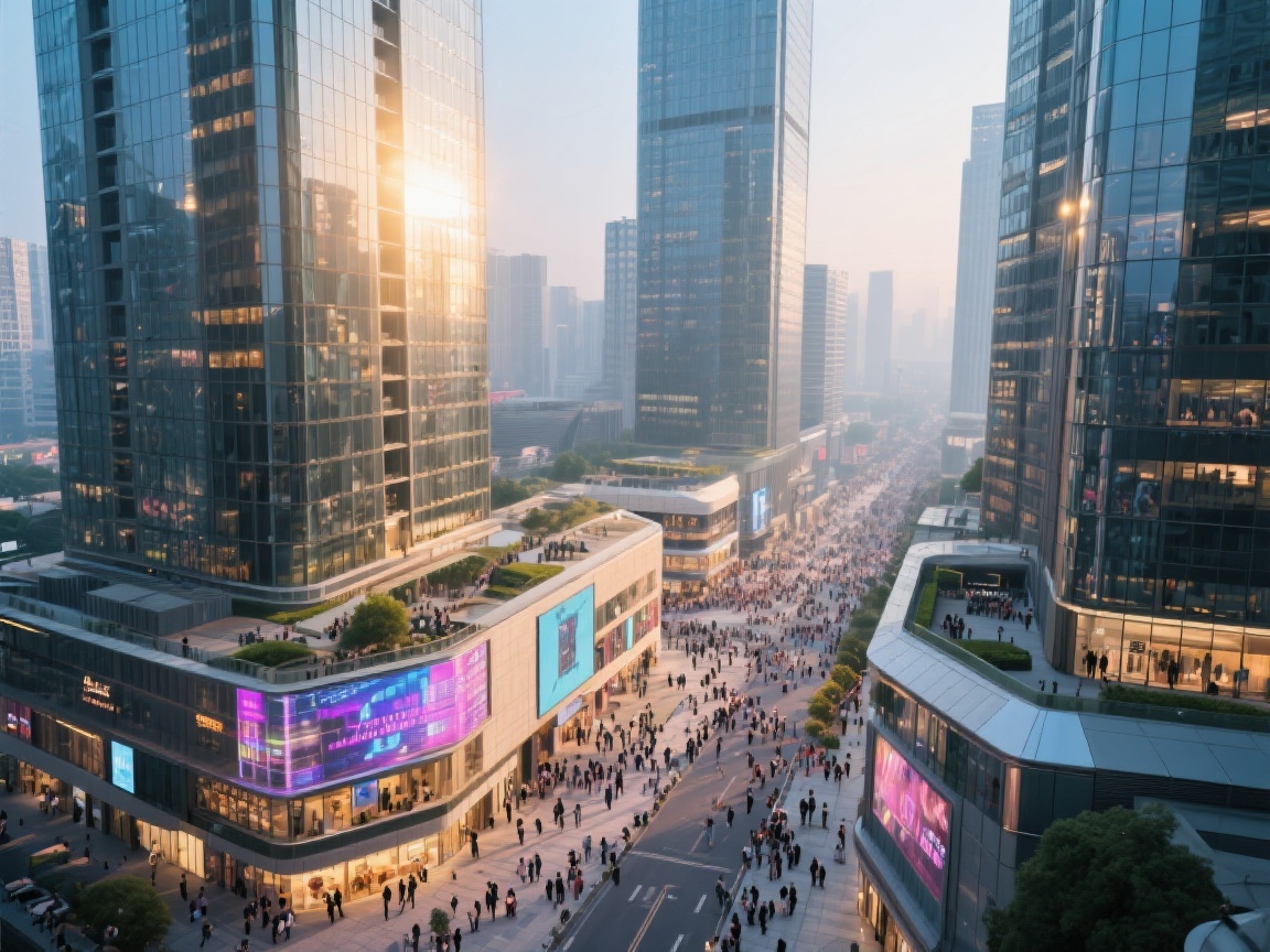 商业综合体内部环境